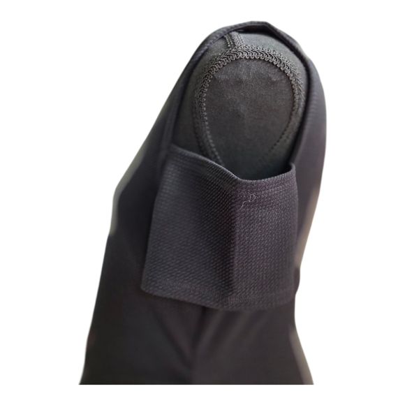 Motherhood Maternity Black Sheath Dress Wirh Peek A Bio Sleeve Size Med - Picture 2 of 6